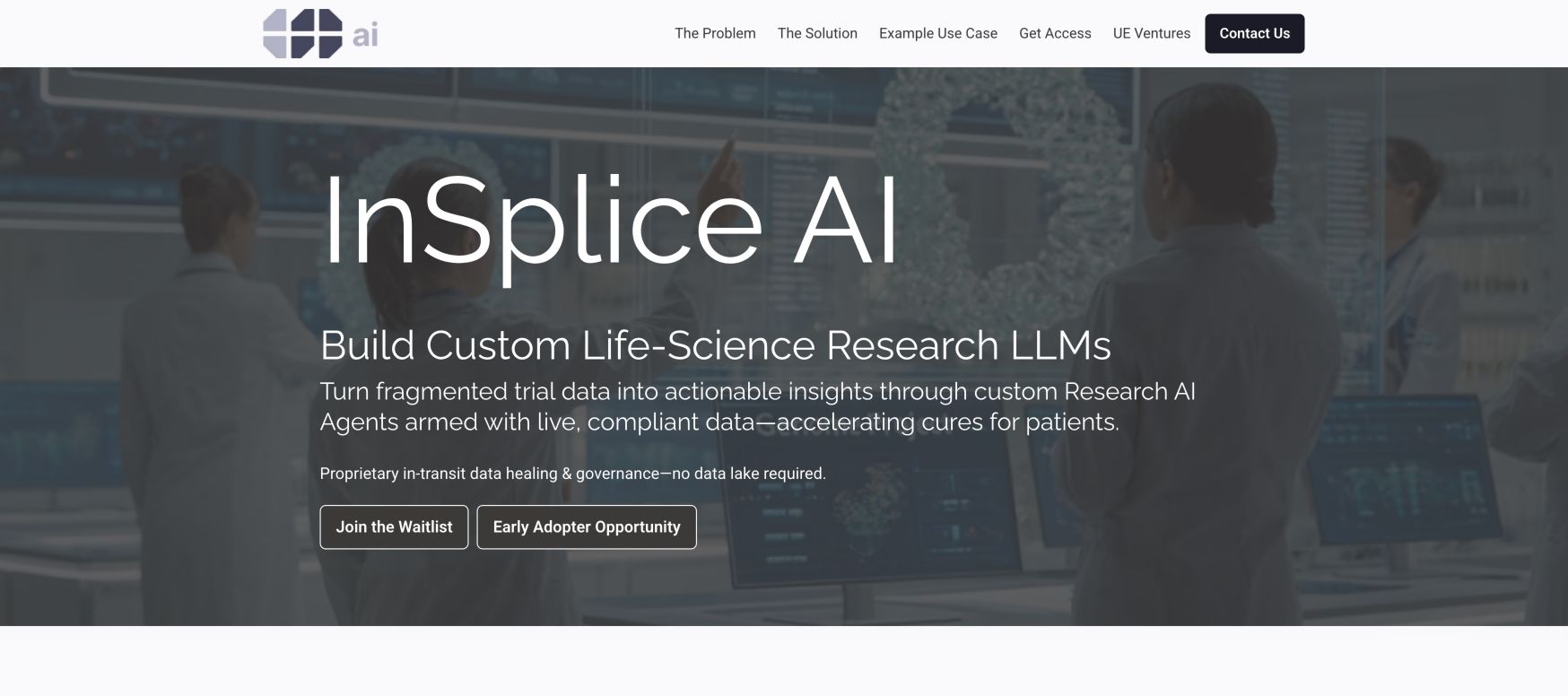 InSplice AI landing_page
