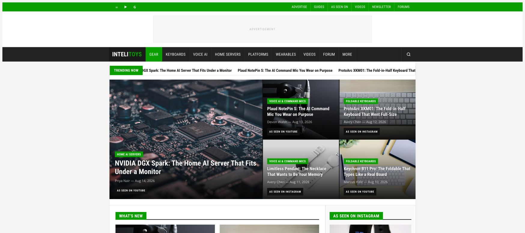 InteliToys landing_page