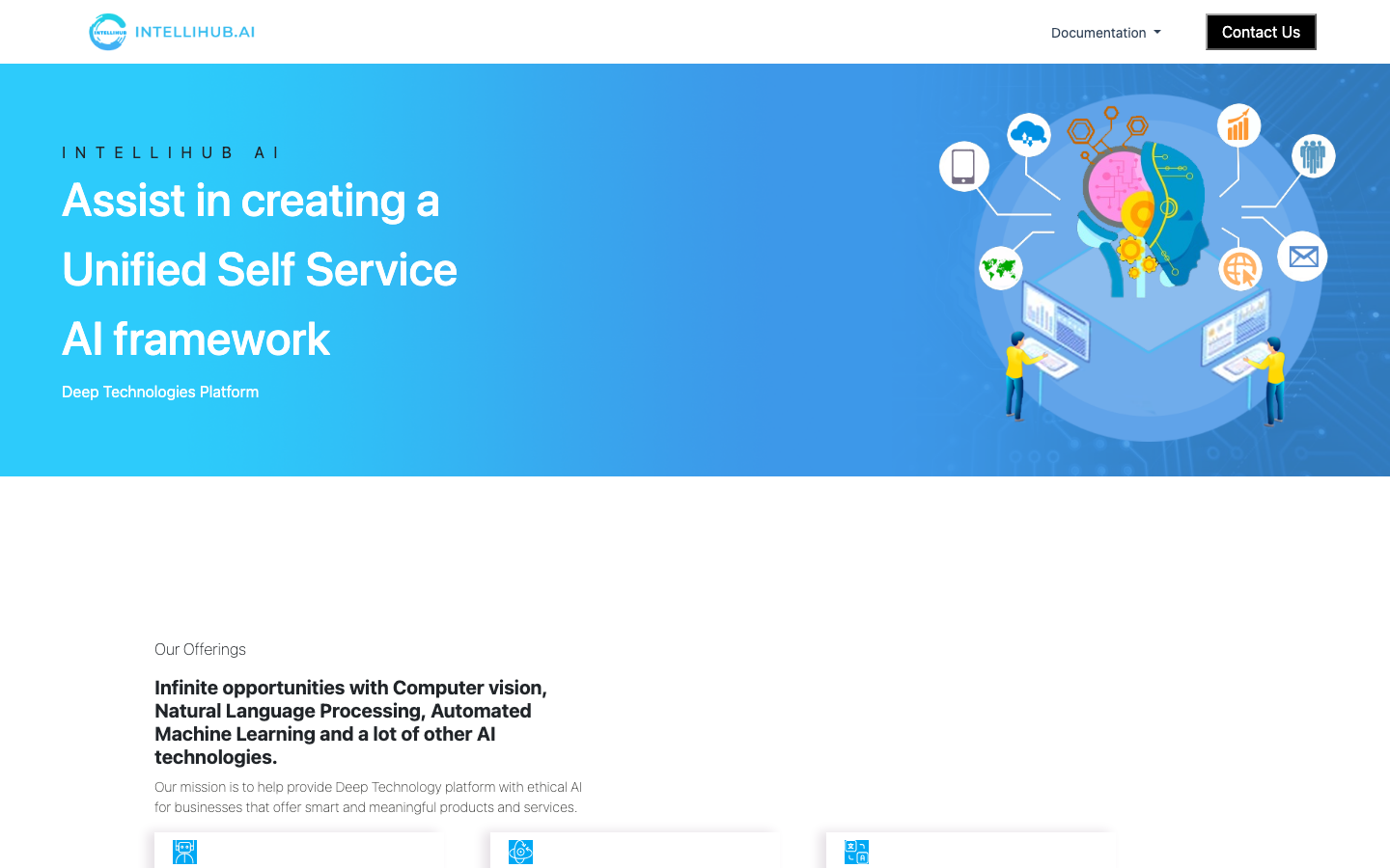 IntelliHub.AI landing_page