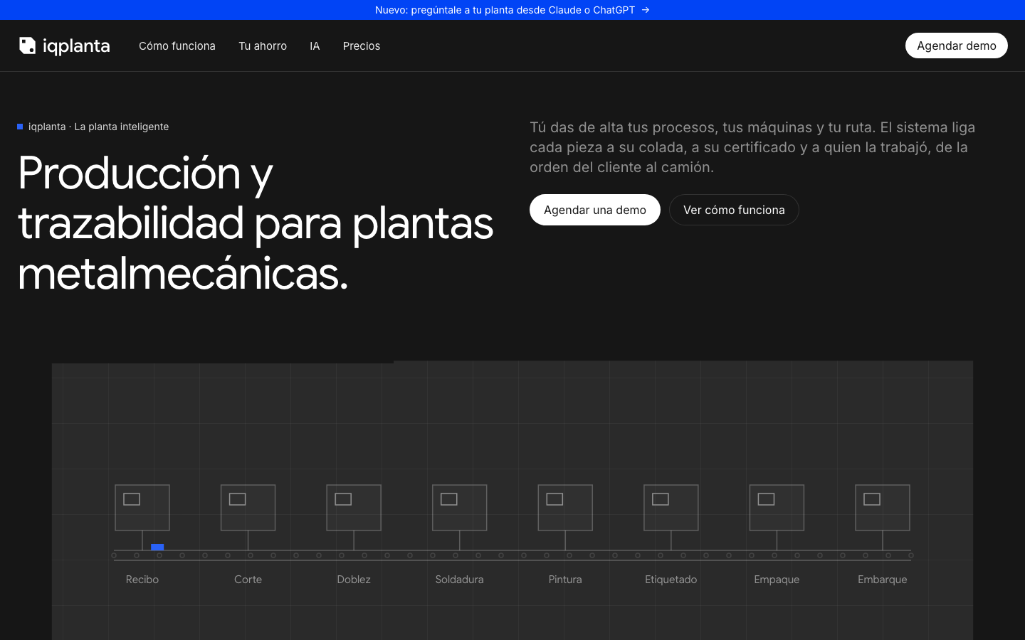 iqplanta homepage screenshot