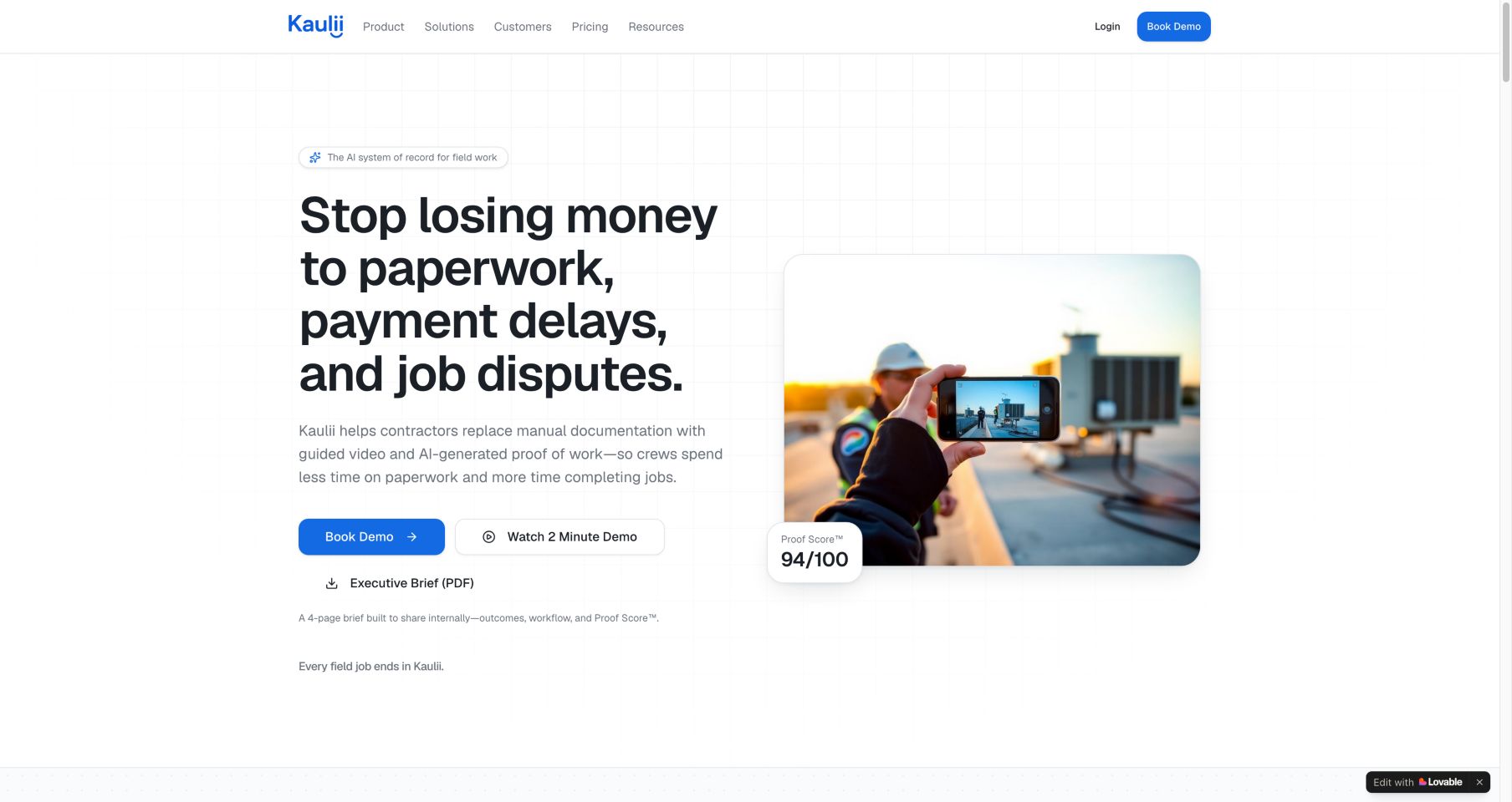 kaulii.com landing_page
