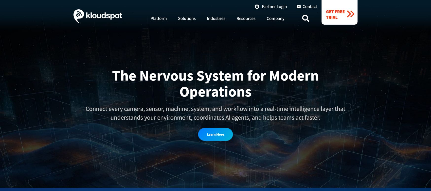 Kloudspot landing_page