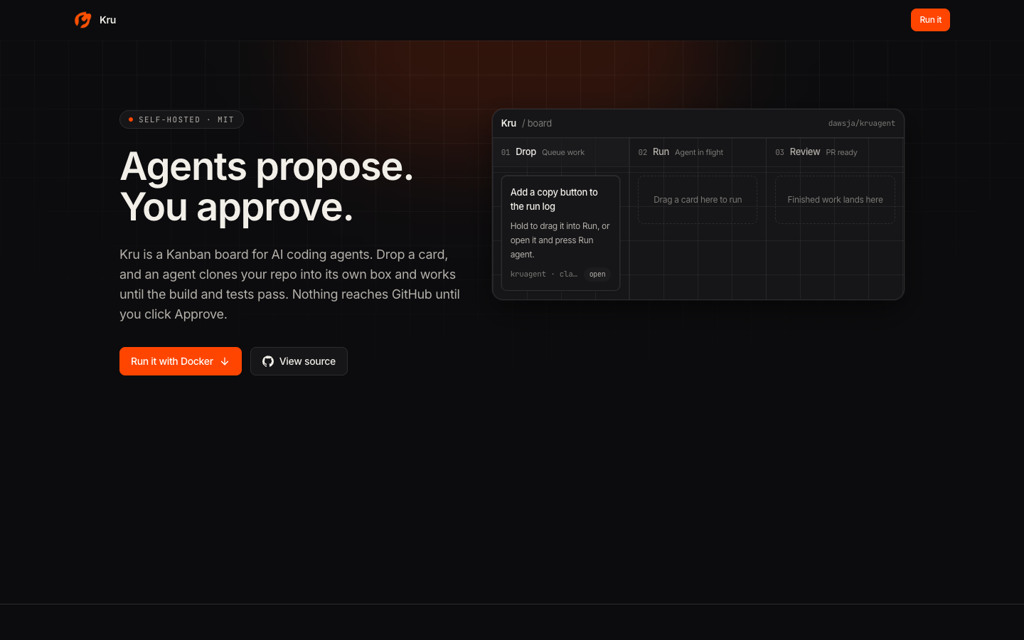 Kru landing_page