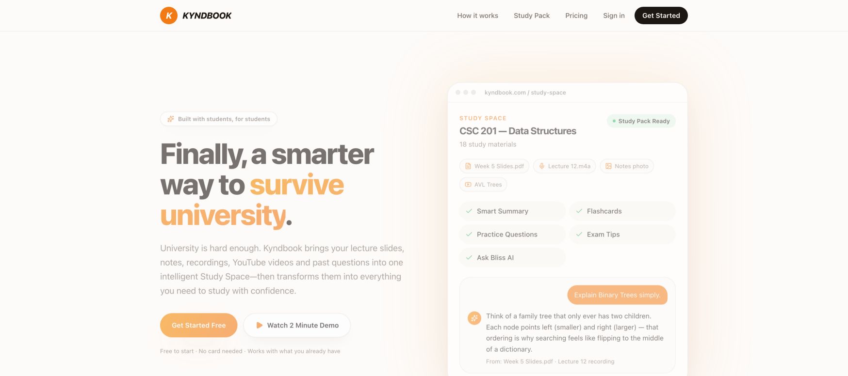 Kyndbook landing_page