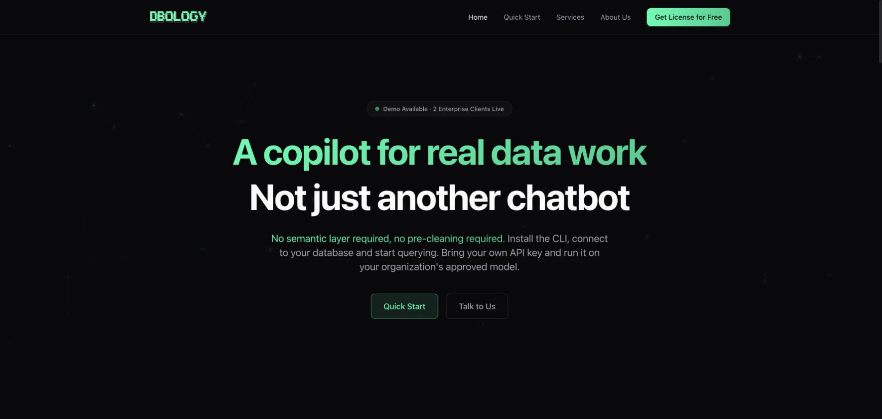 HOWABOUTDATA landing_page
