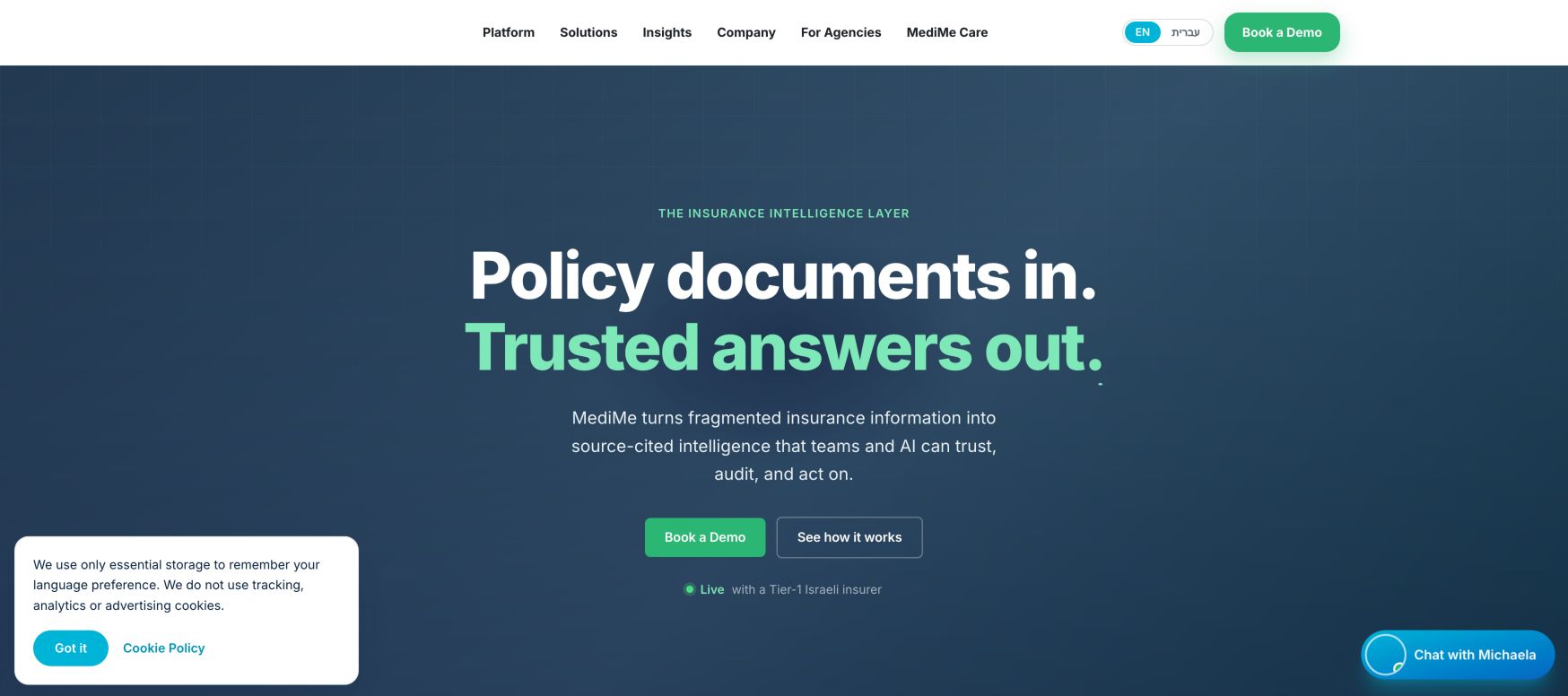 MediMe landing_page