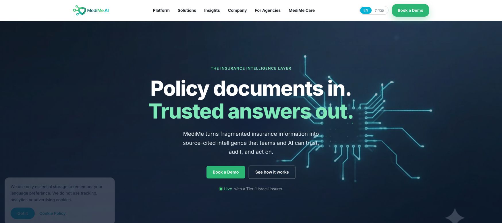 MediMe landing_page
