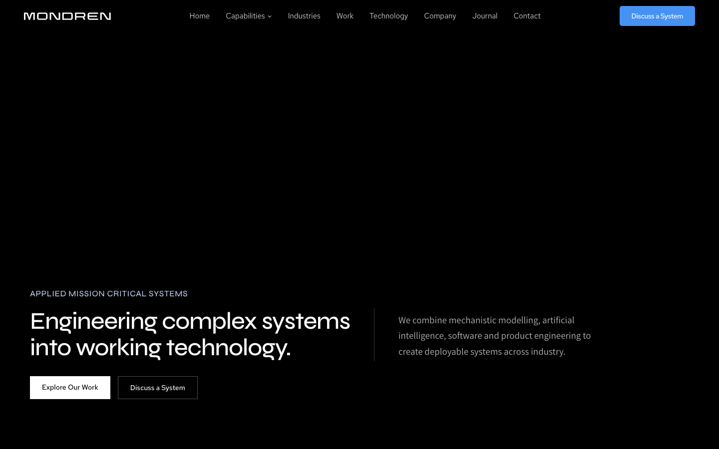 Mondren landing_page