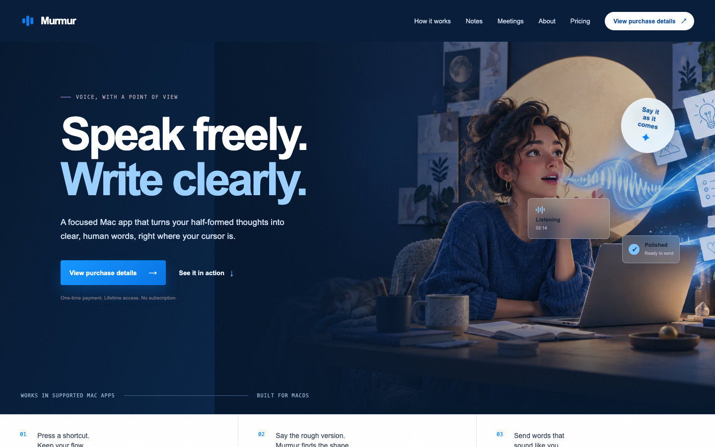 Murmur landing_page