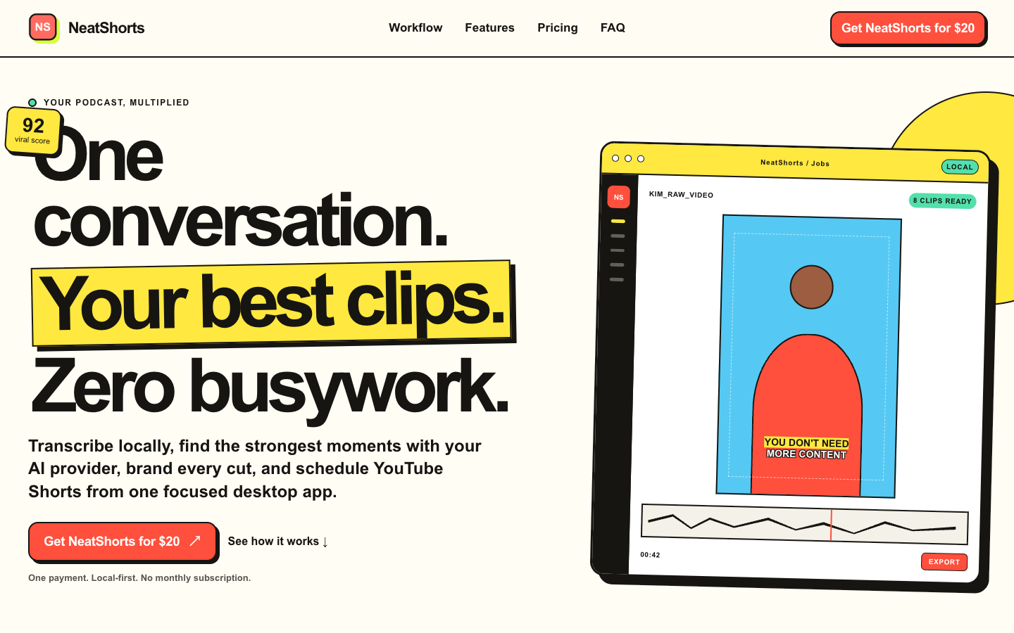 NeatShorts landing_page