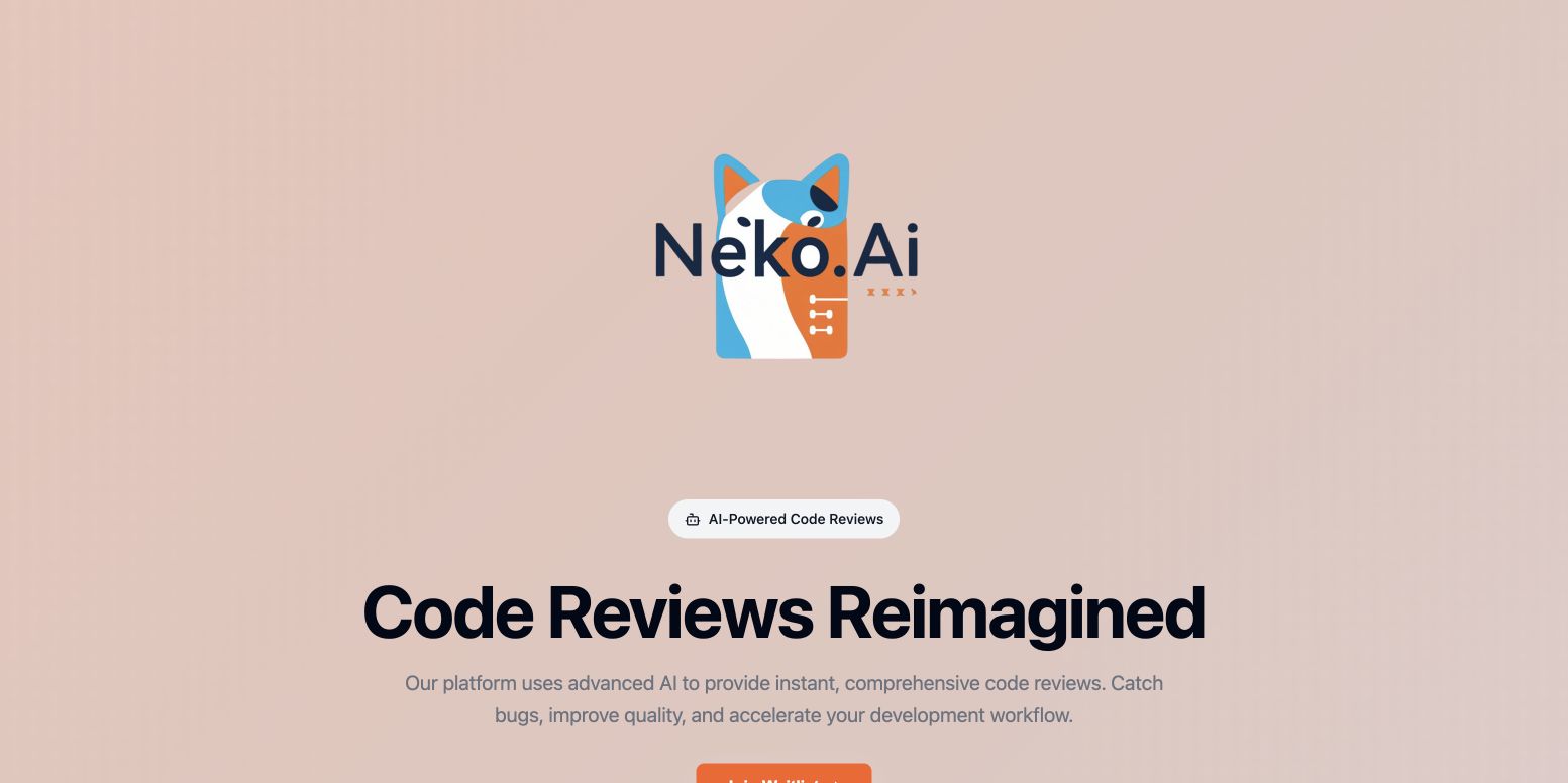 NekoAI CodeHealth landing_page