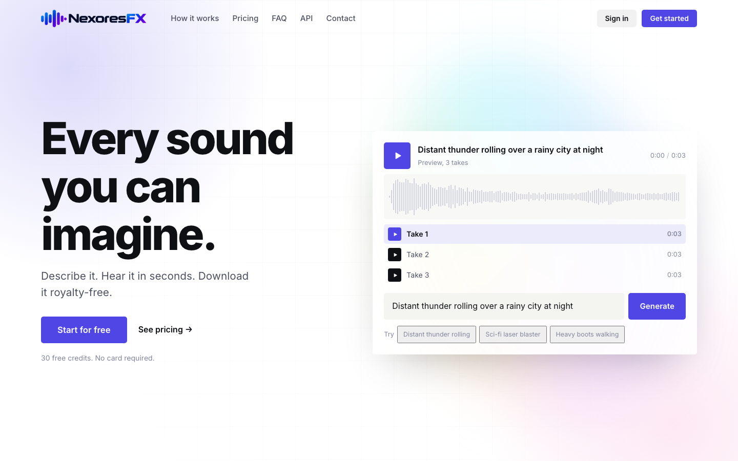 NexoresFX homepage screenshot