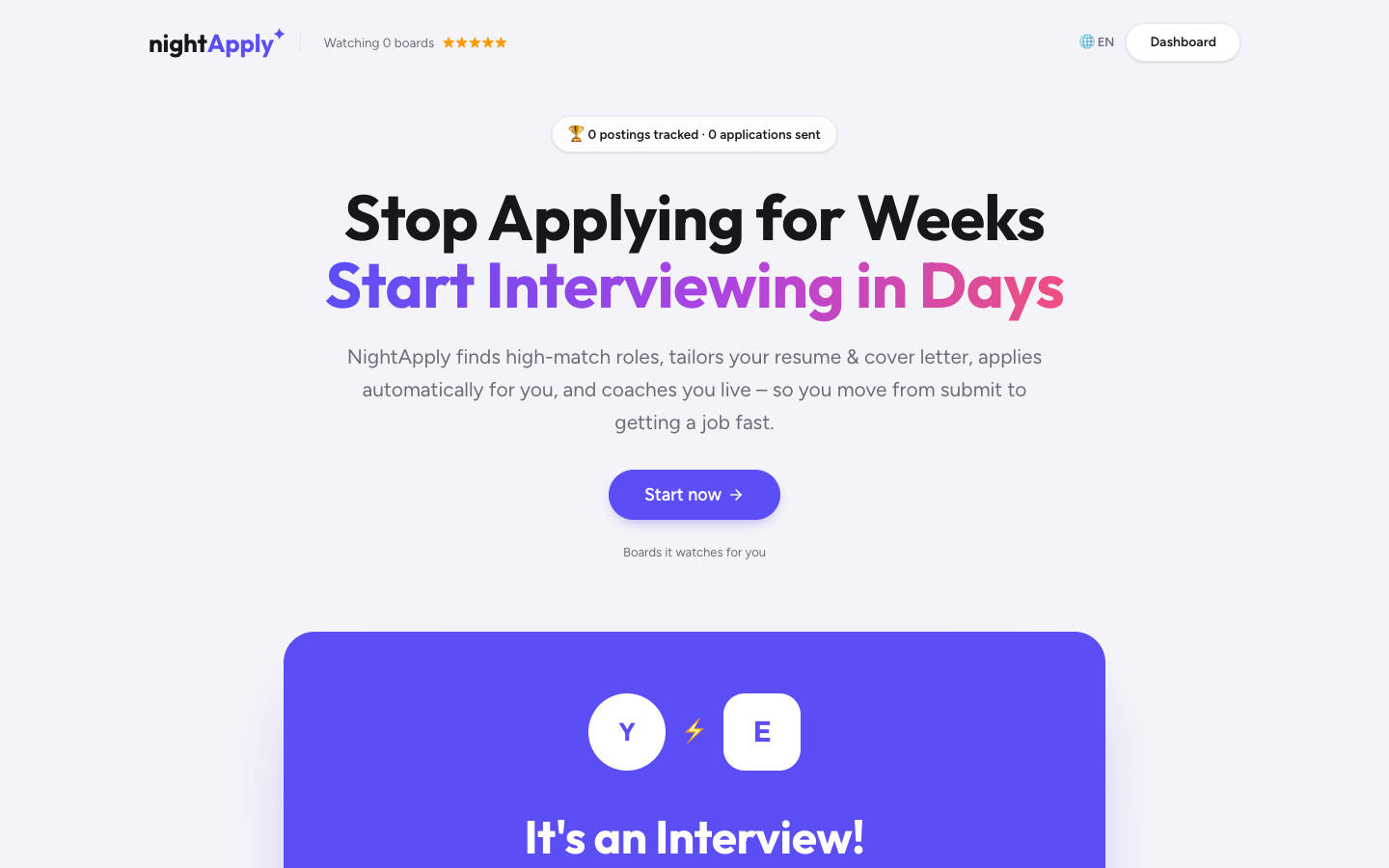 NightApply landing_page