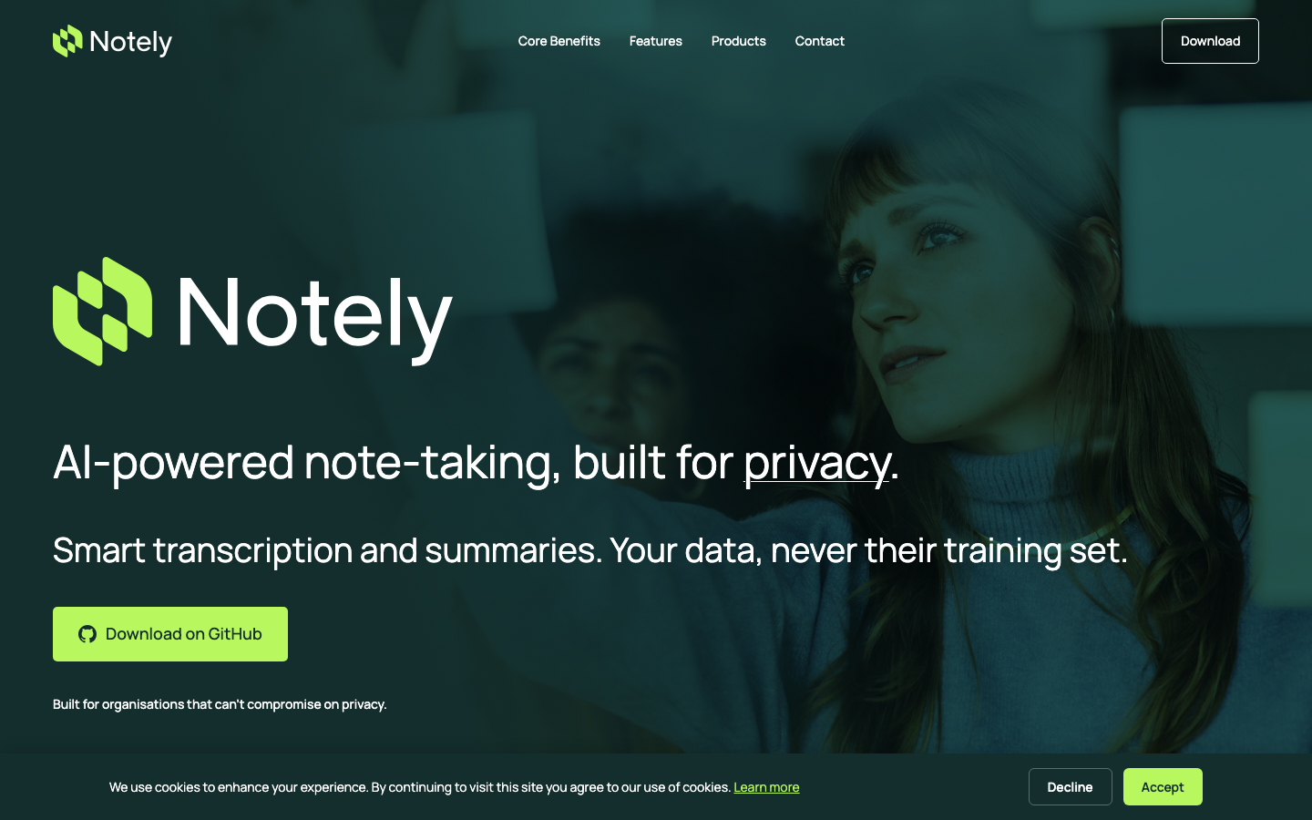 Notely landing_page