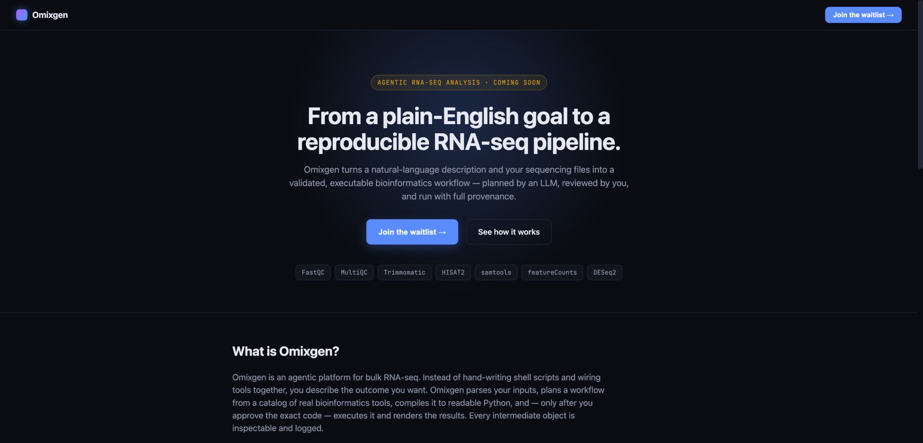 omixgen.com landing_page