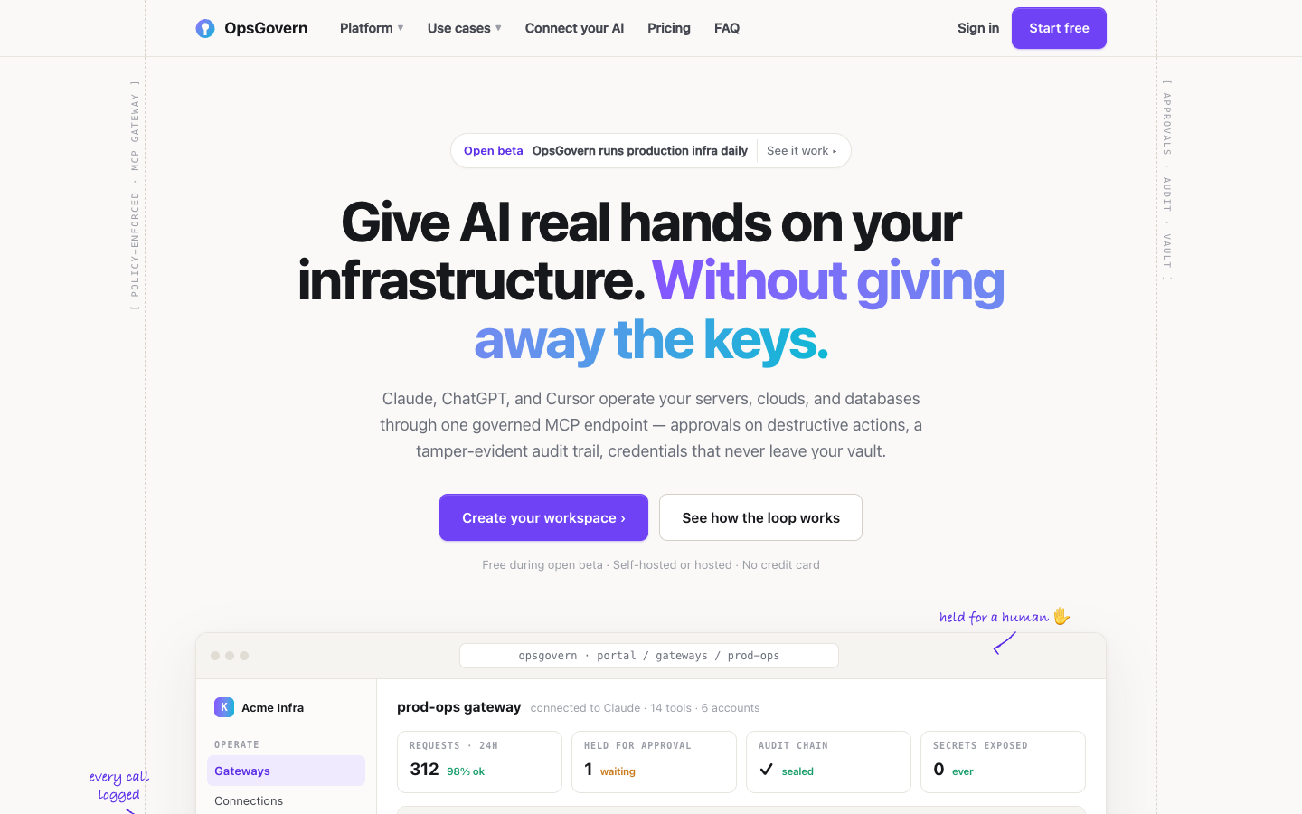 OpsGovern landing_page