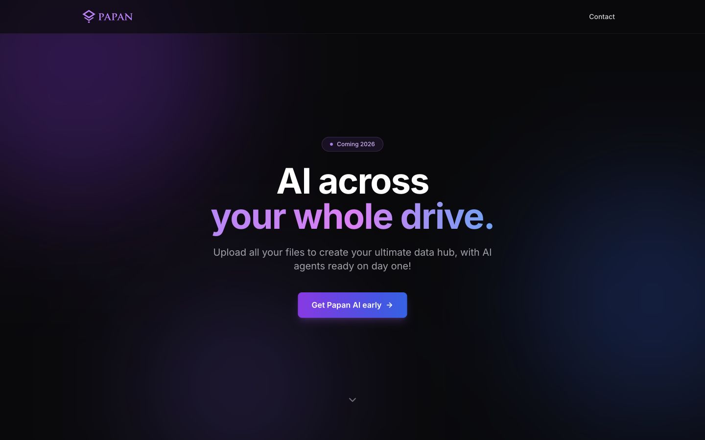 Papan AI 首页截图