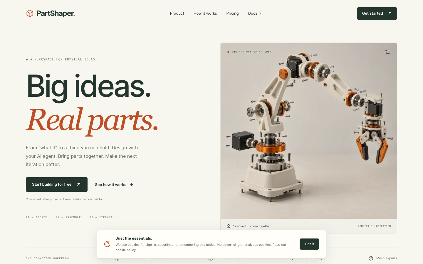 PartShaper landing_page
