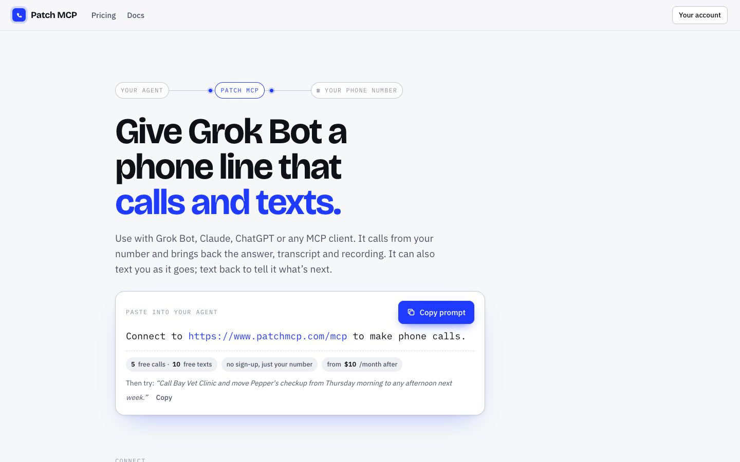 Patch MCP landing_page