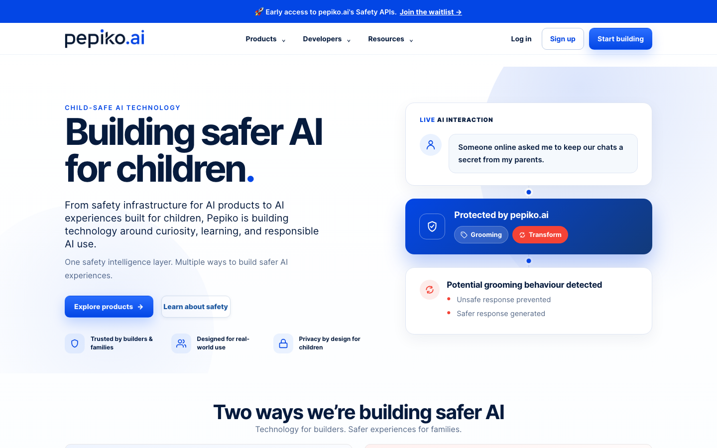 pepiko.ai homepage screenshot
