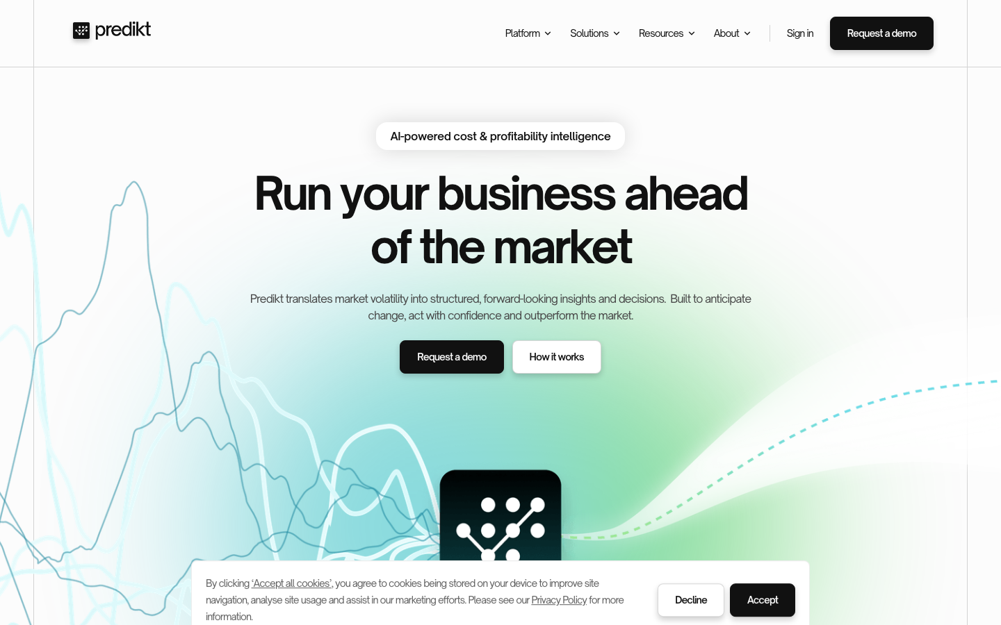 Predikt homepage screenshot