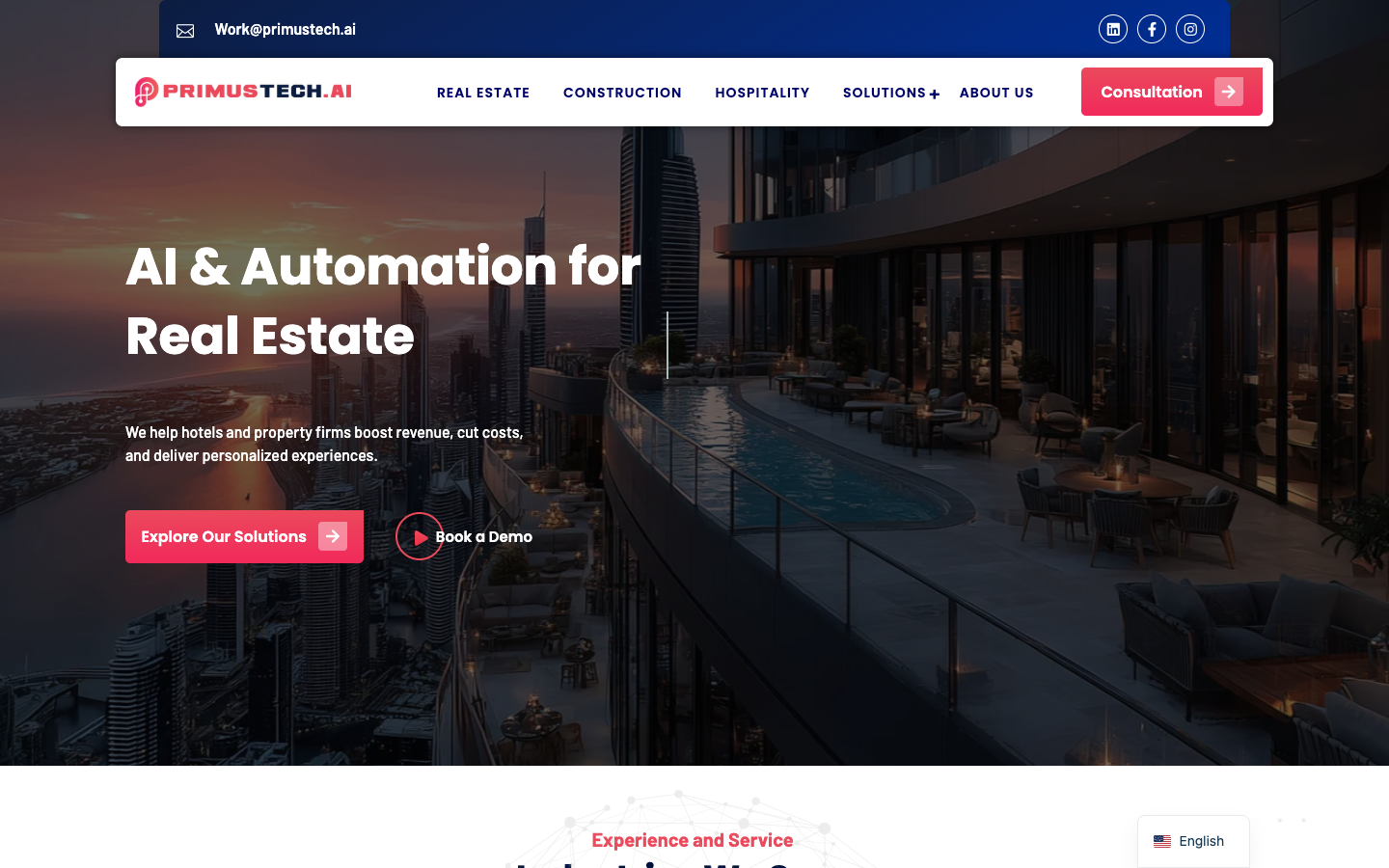 Primus Tech landing_page