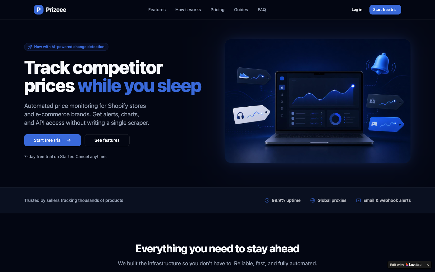 Prizeee landing_page