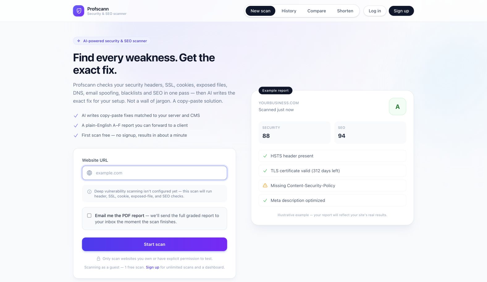 profscann.com landing_page
