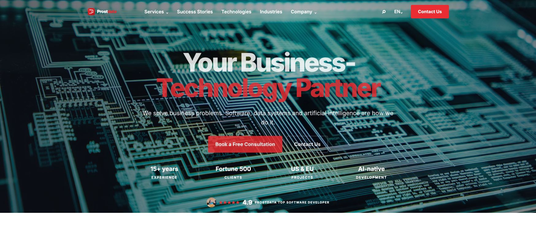 Prostdata landing_page