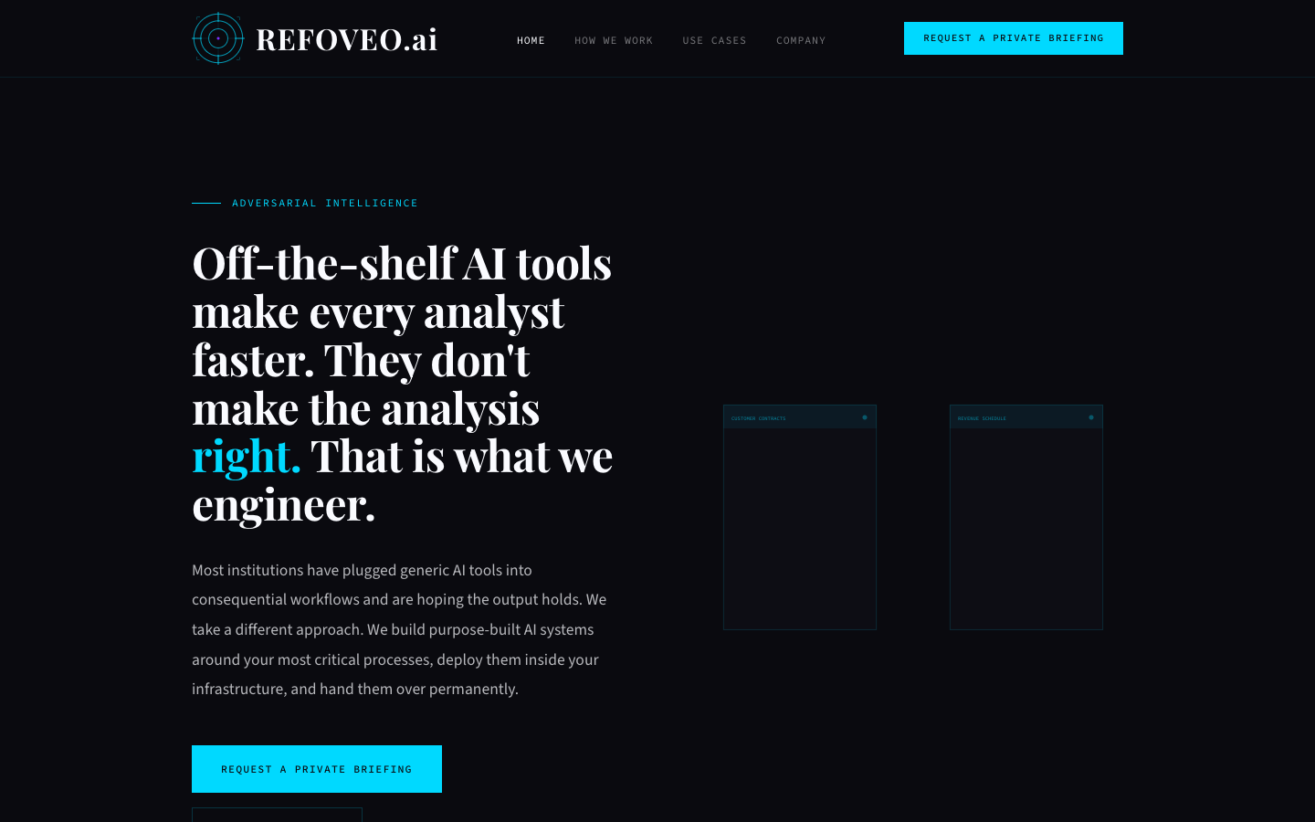 Refoveo landing_page