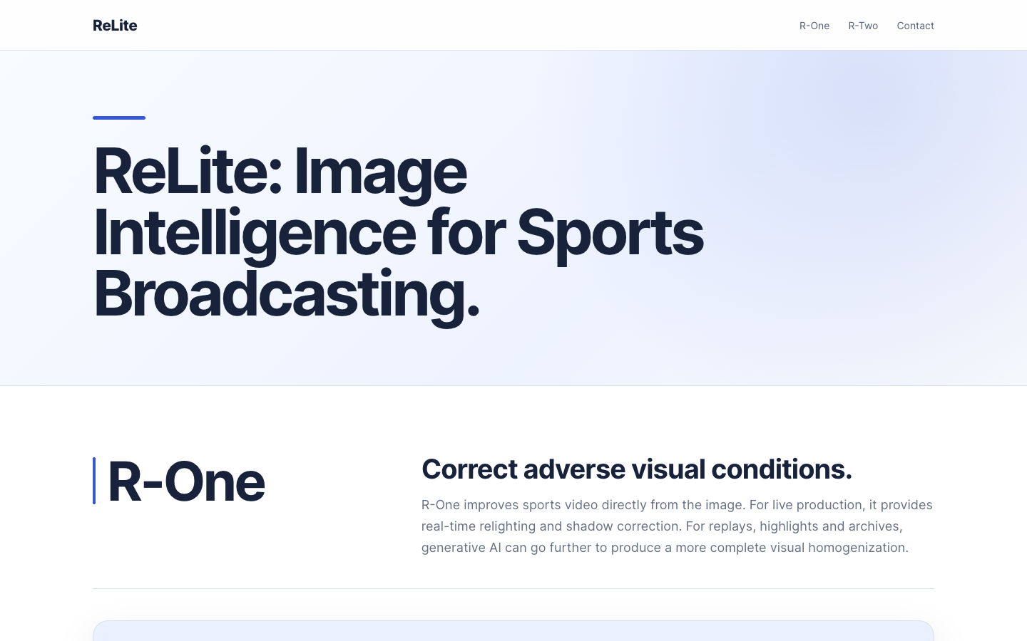 ReLite landing_page