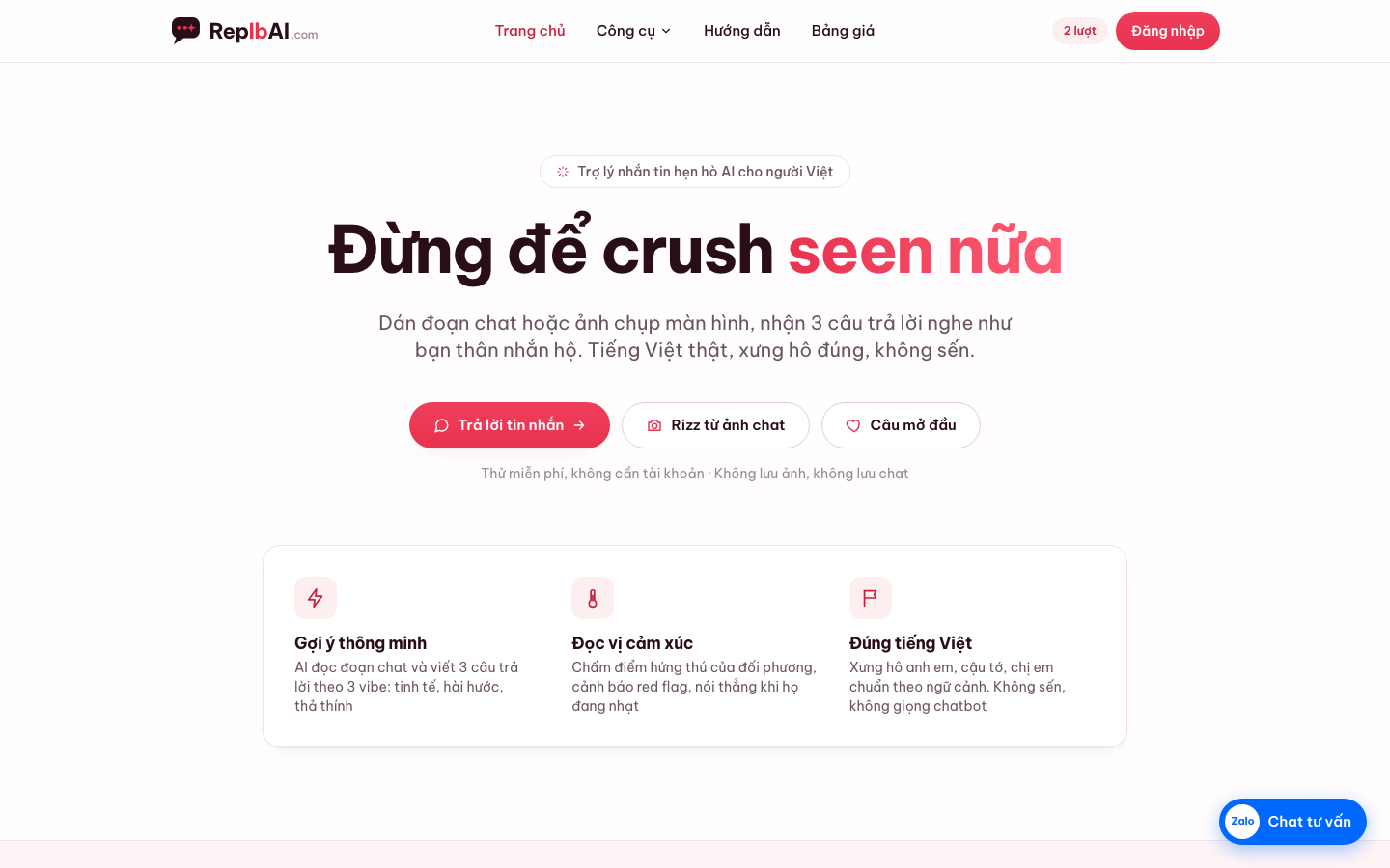 RepIbAI homepage screenshot