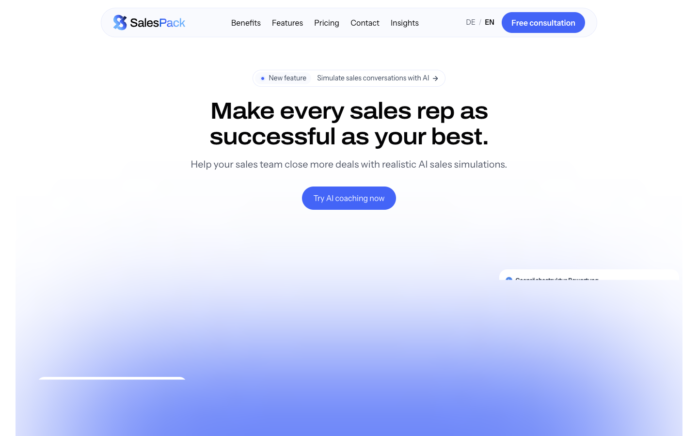 SalesPack landing_page