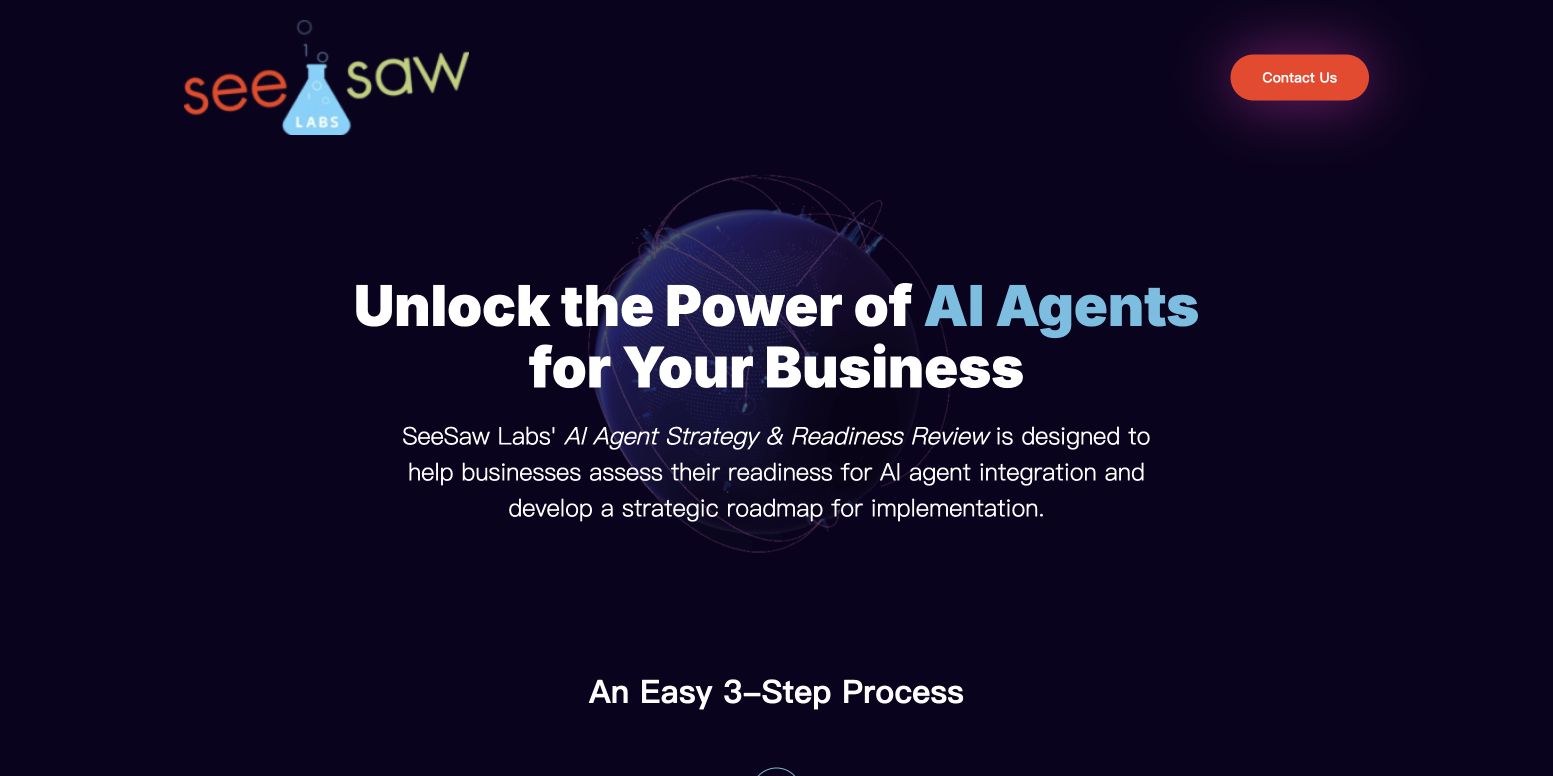 SeeSaw Labs landing_page