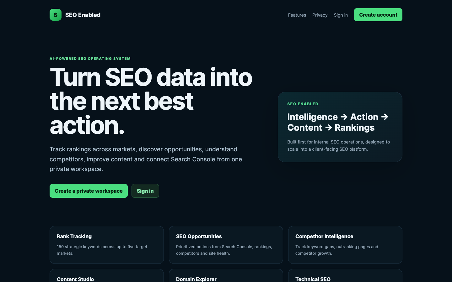 SEO Enabled landing_page