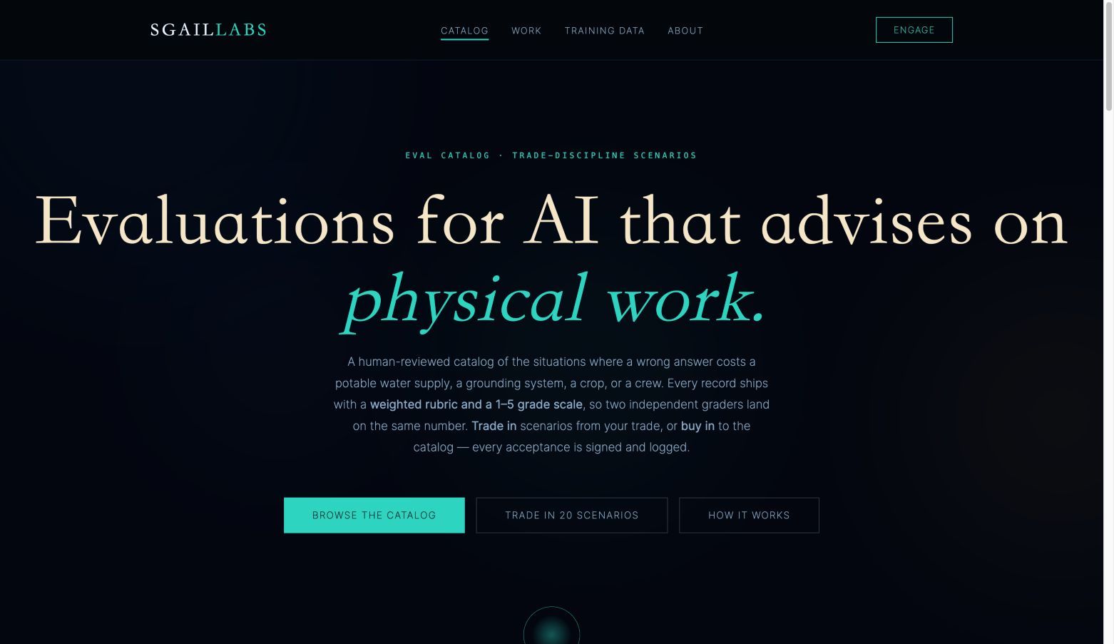 sgaillabs.com landing_page