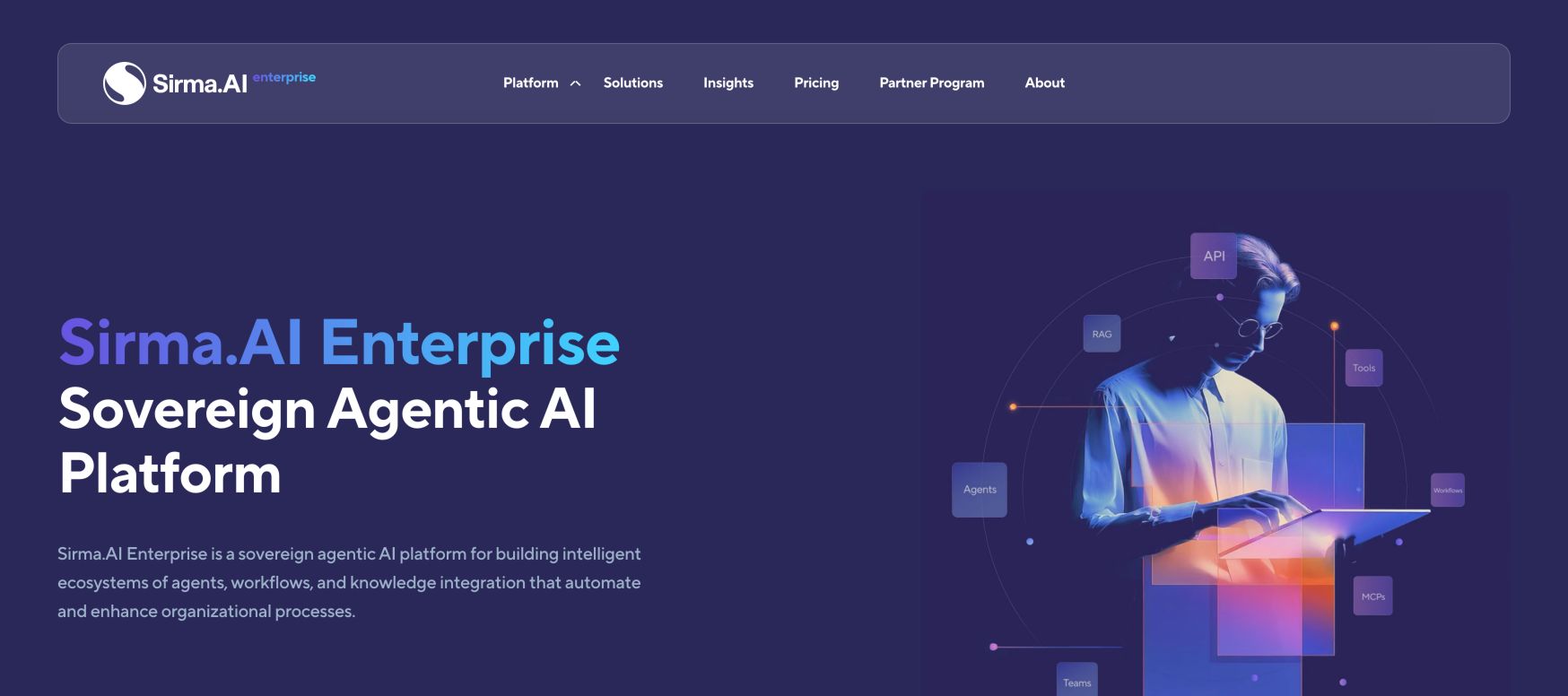 Sirma.AI Enterprise landing_page