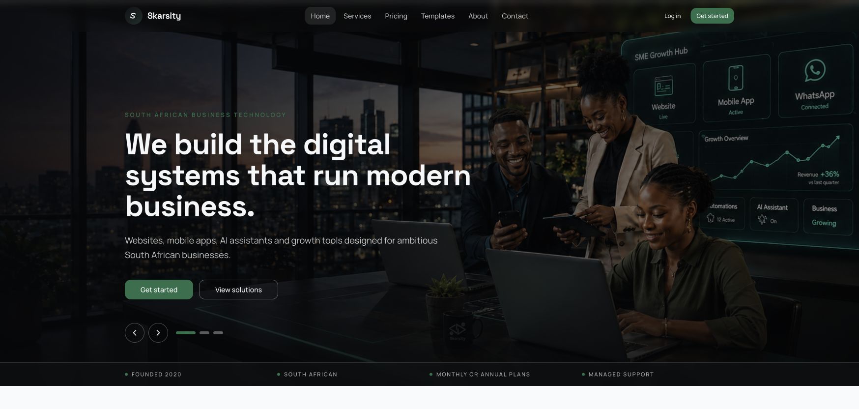 Skarsity landing_page