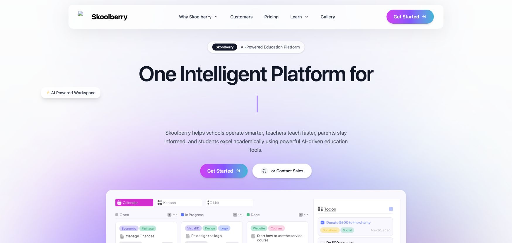 Skoolberry landing_page