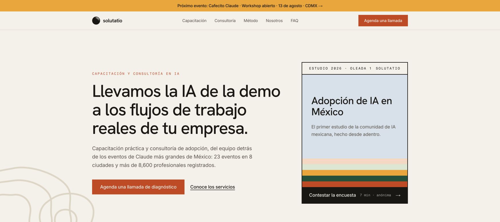 Solutatio landing_page