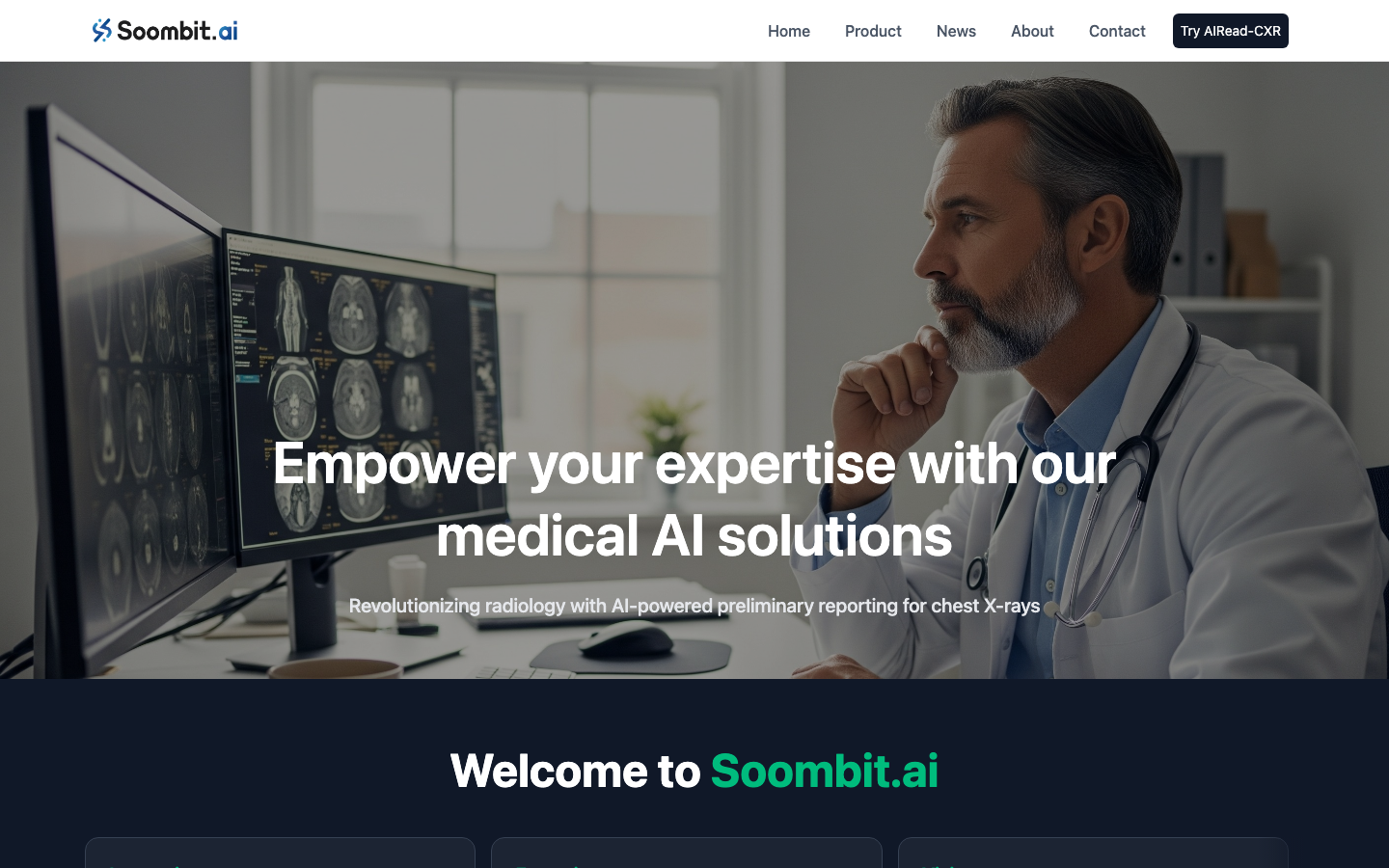 Soombit AIRead-CXR landing_page