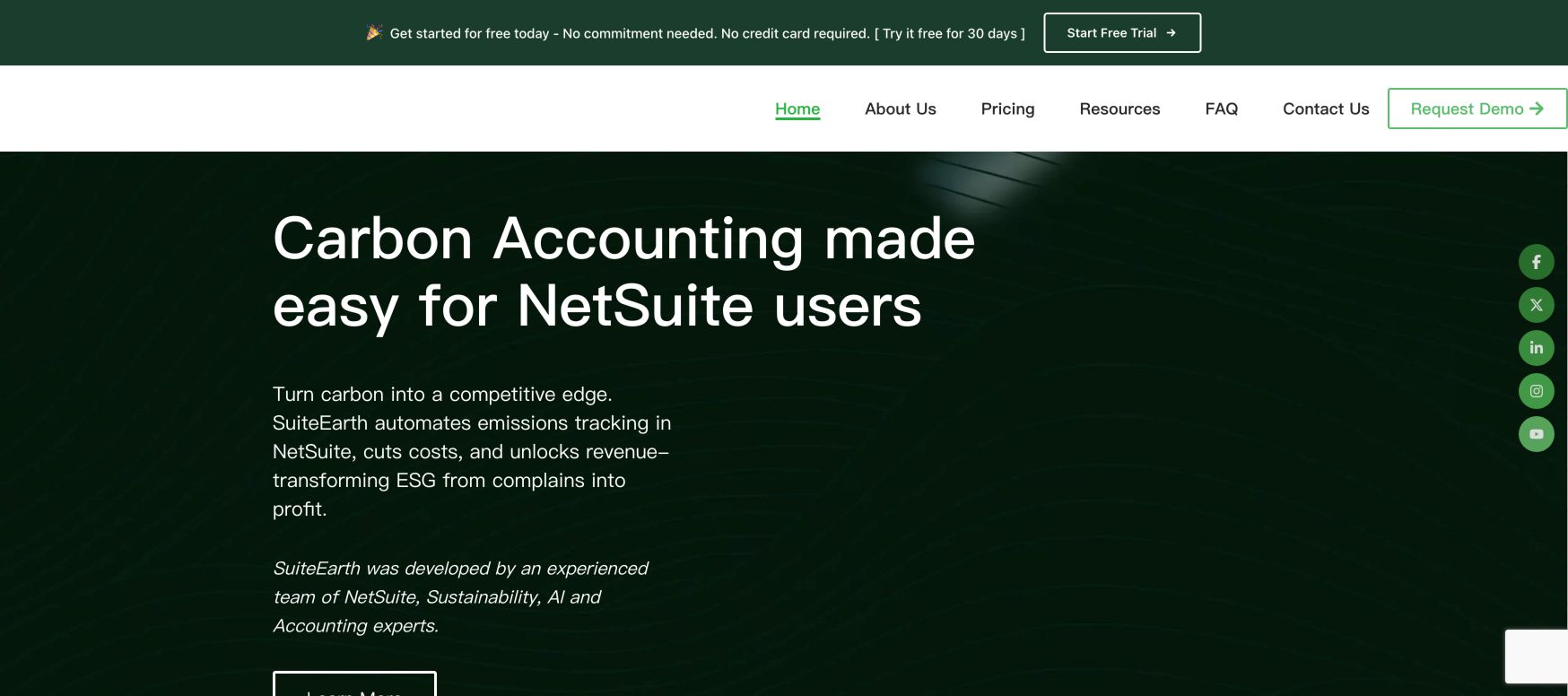 SuiteEarth landing_page
