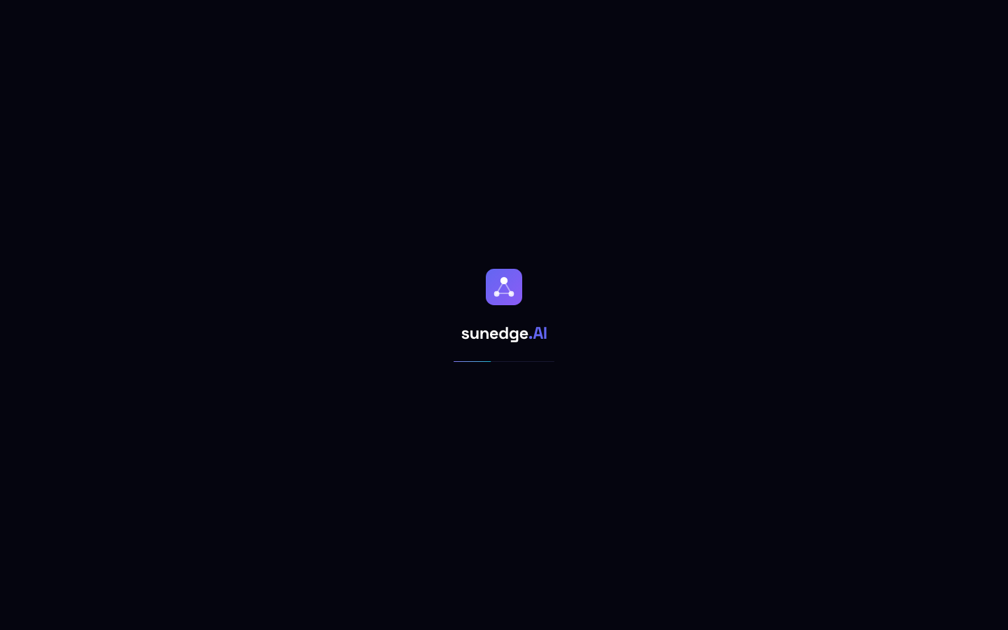 SunEdge AI homepage screenshot