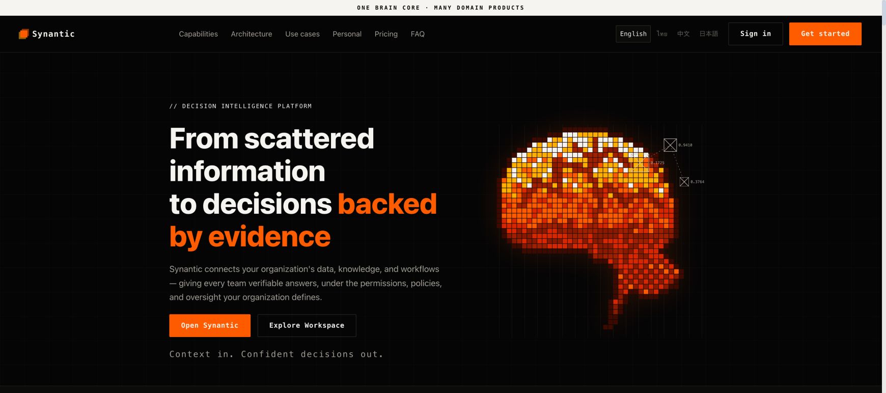 Synantic landing_page