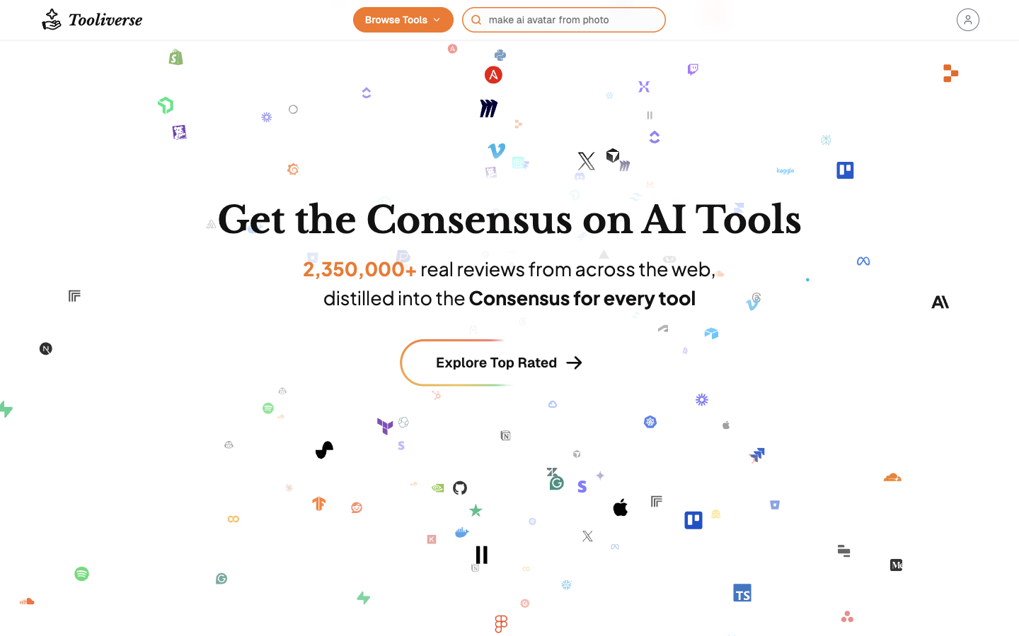 Tooliverse landing_page