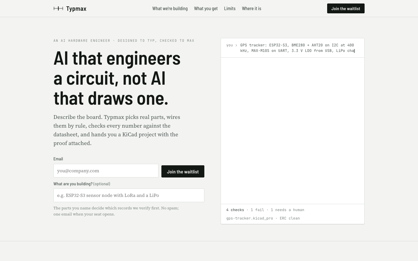 Typmax landing_page