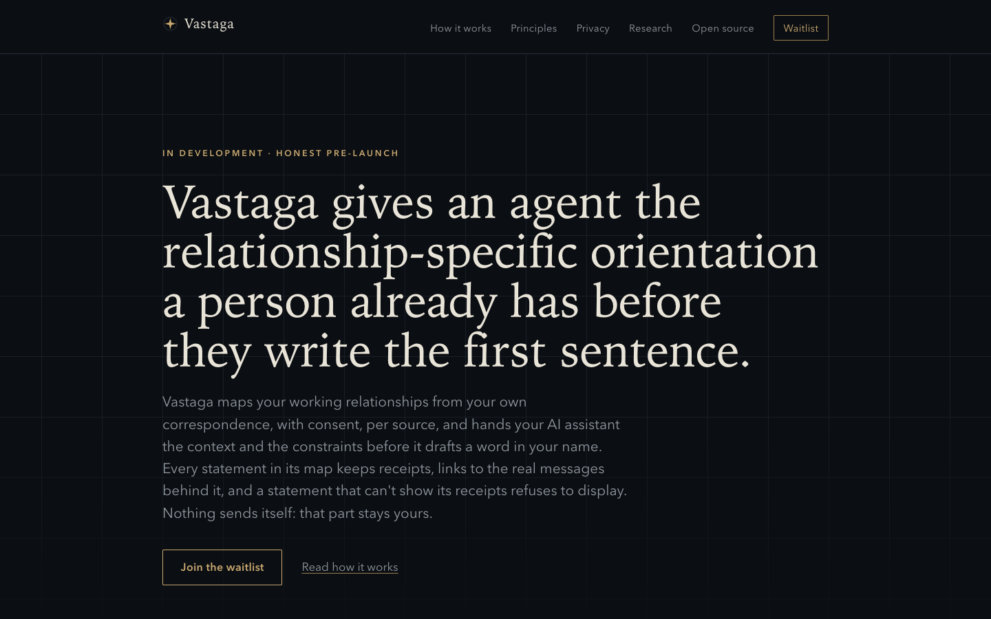 Vastaga landing_page