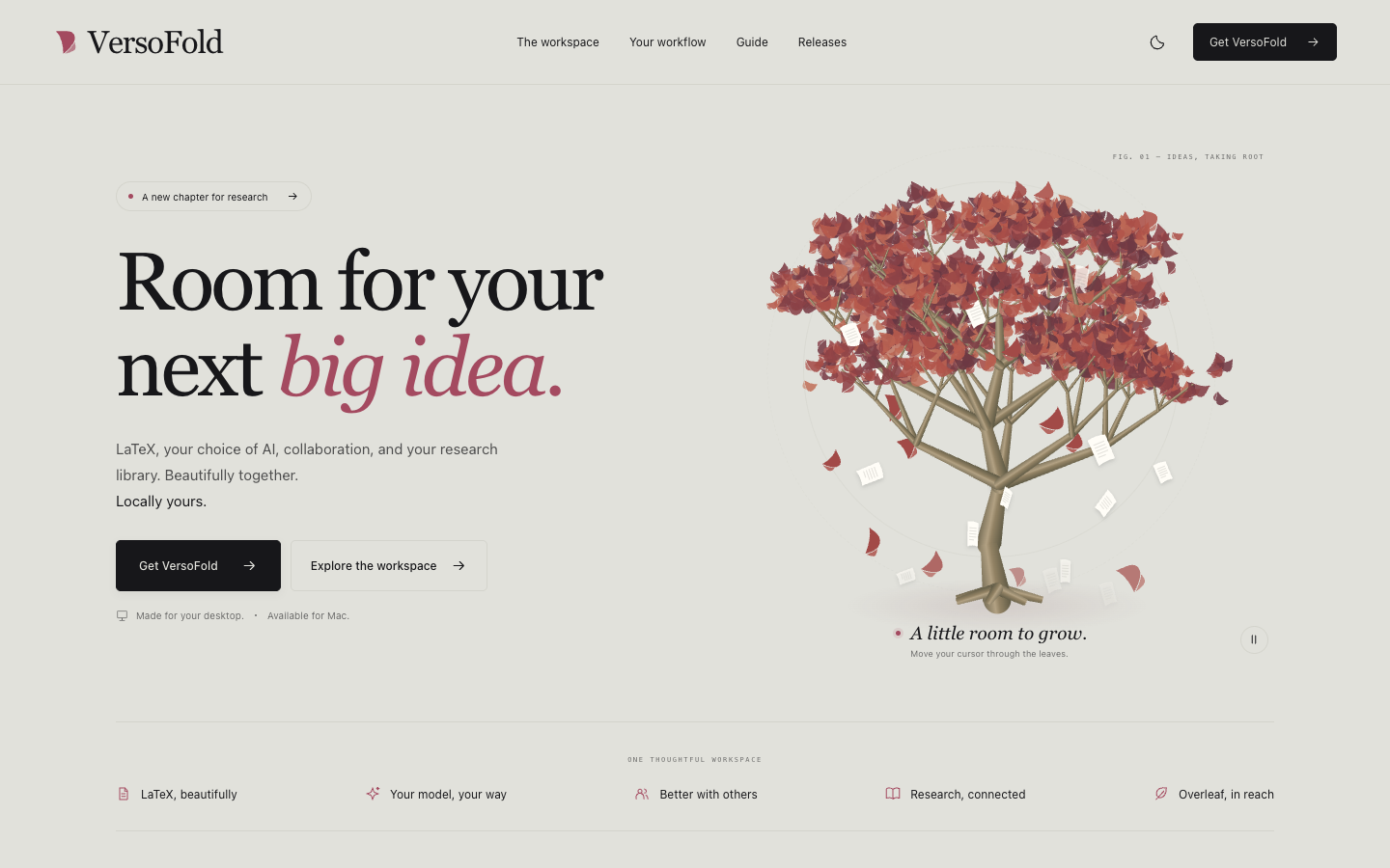 VersoFold landing_page
