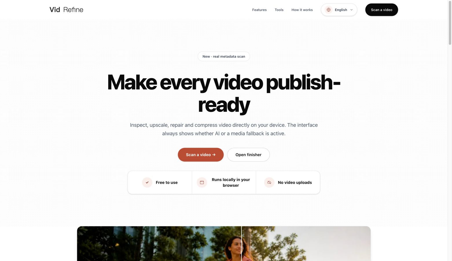 vidrefine.com landing_page