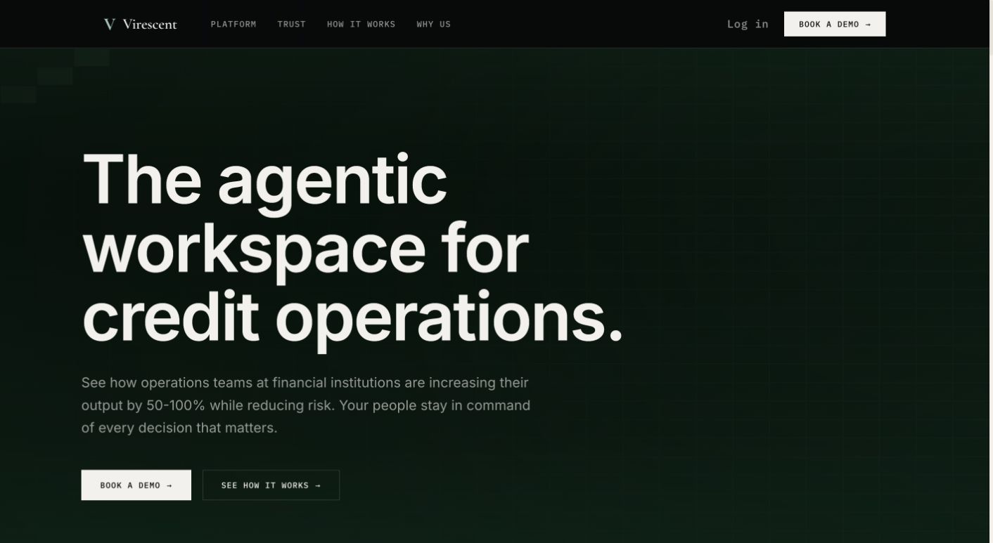 Virescent 首页截图